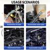 9pcs Wire Long Reach Hose Clamp Pliers Set Fuel Oil Water Hose Motor Repair Tools Hose Clamp Pliers for Fuel Oil & Water Hoses