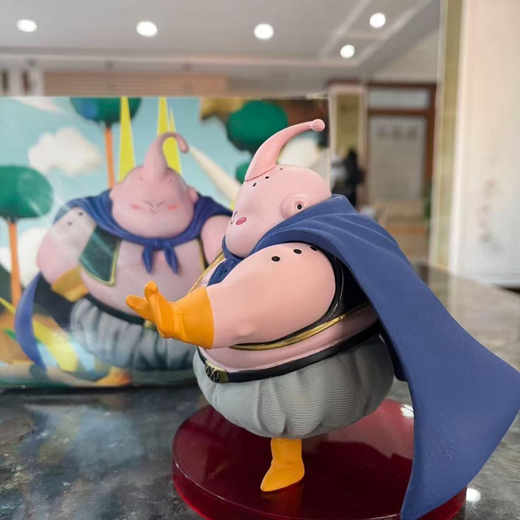 Fat Person Buu Boxing Infinite Form SSj3 Dragon BallZ 5.51Inch/14cm Can Be Move PVC Battle Figure Anime Fans' Favorite Toys Gift