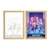 Second Dimension Decorative Painting Atmosphere Light Bedroom Creative Ornaments Holiday Gift Dedicated Fan Surrounding