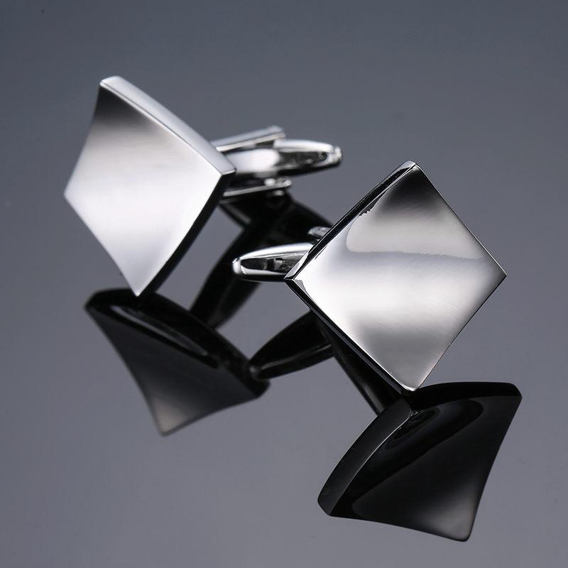 High Quality Novelty Cuff Links Copper Metal Laser Engraving Cufflinks Mans French Suit Accessories Jewellery
