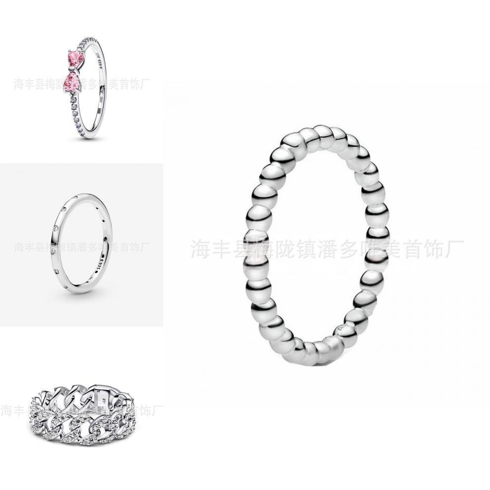 Chic S925 White Copper Geometric Heart Skull Ring Stylish Accessory For Autumn 2024