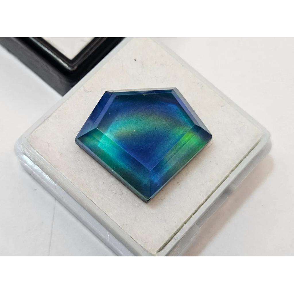 Natural Fire Opal 12+ Ct Fancy Cut Certified Beautiful Loose Gemstone