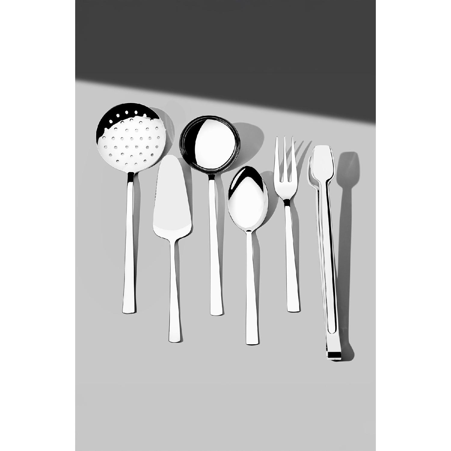 

Deniz Sade 6 Piece Stainless Steel Serving Set чистий