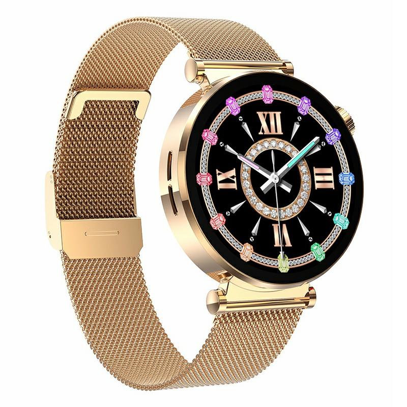 

ET490 1.27-Inch Screen Women Wrist Bracelet Health ECG Sleeping Monitor Smart Watch