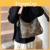 Pu Material Large Capacity Commuter Tote Bag With Zipper Closure For Daily Use