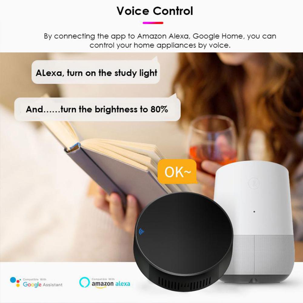 IR Remote Control Smart Wifi Universal Infrared Tuya For Smart Home Control For TV DVD AUD AC Works With Amz Alexa Google Home