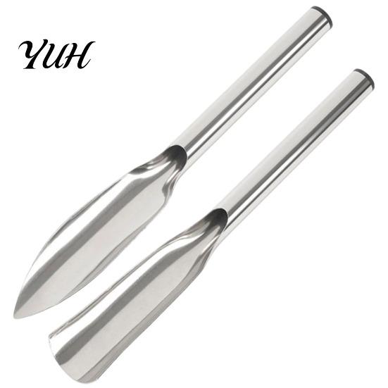Vegetable Patch Hand Shovel Stainless Steel Garden Trowel, Narrow Pointed Gardening Shovel, Wild Harvesting Digging Tool for Planting, Weeding,