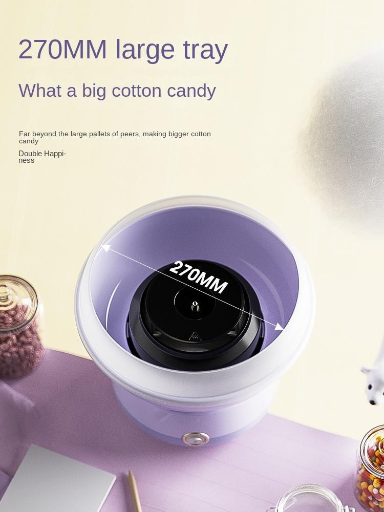 220-V-Küchenmaschinen – Zuckerwattemaschine in Handelsqualität – Einfach zu bedienen und zu reinigen – Ideal für Zuhause oder das Büro