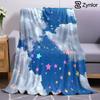 Stardust Among Clouds Ultra Soft Sherpa Fleece Blanket Fluffy Warm Halloween Cozy Throw for Sofa Couch Bedroom Gift All Season