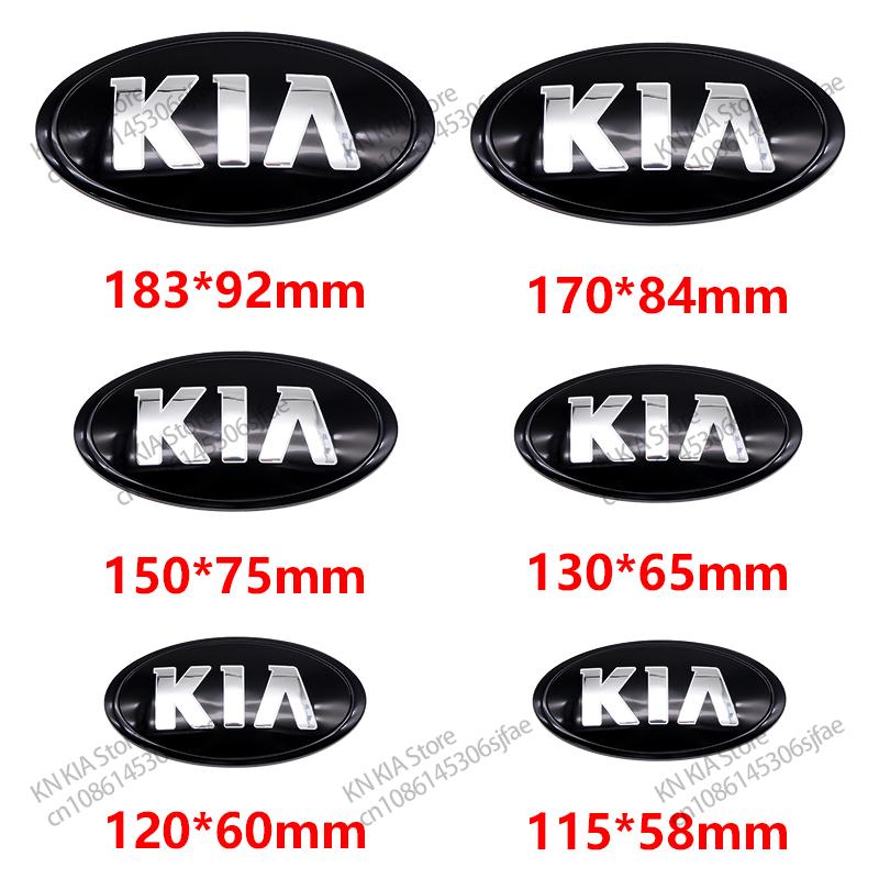 ABS Pro KIA Sportage Ceed Cerato Optima Sorento Picanto Soul Rio Autopříslušenství Přední Znak na Kapotu Auta Zadní Znak na Kufr Samolepka ljcmw22