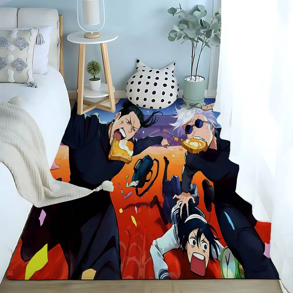 Classic Anime-J-jujutsu-Kaisen-S Cool Carpet Bathroom Anti-slip Mat Door Mat Home Decoration Mat Entrance Mat Scratch-resistant