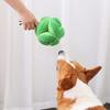 Kreativní plyšová hračka s pískátkem ve tvaru brokolice pro malé, střední i velké psy, mazlíčky, dárek, přetahování, zajímavé hračky pro mazlíčky