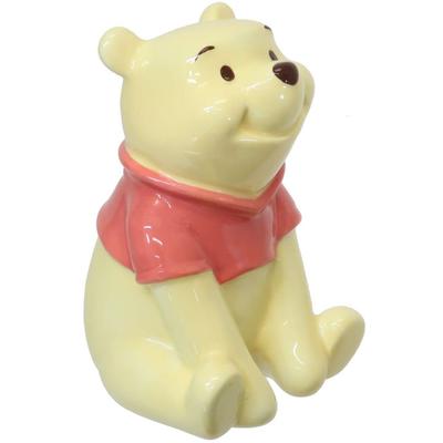 Disney Prasátko Pooh pokladnička, 13 cm vysoká, sedící pozice, SAN3975