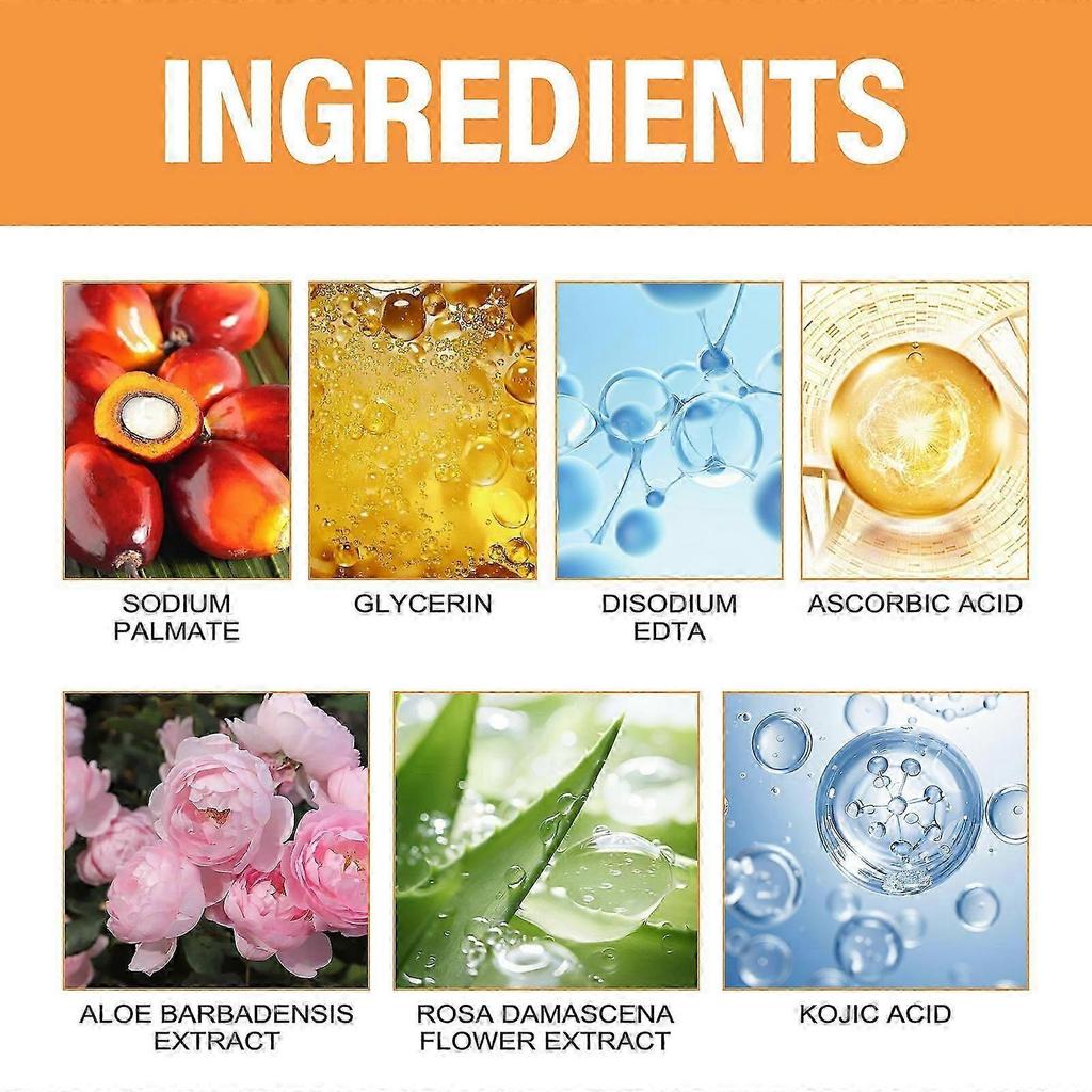 Sapone Detergente Corpo alla Vitamina C - Idratante Profondo, Illuminante e Anti-Età per una Pelle Radiosa e Giovane - 100g
