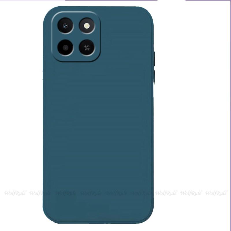 For Huawei Honor X6C Case Honor X6C Capas Shockproof Phone Back Bumper TPU Liquid Silicone Soft Cover Honor X6C Fundas