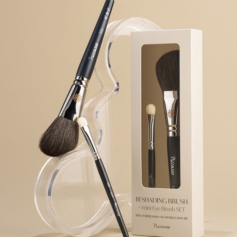 Piccasso Contour Duo Set (111 Shade Creation Shading + Mini Eyeshadow) 111 Shading Creation Shading + 239 Mini
