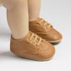 Neugeborene Babyschuhe Freizeit Baby Mädchen Junge PU-Leder Kleinkind Kleinkind Rutschfeste Sportschuhe Erste Schritte Sneaker