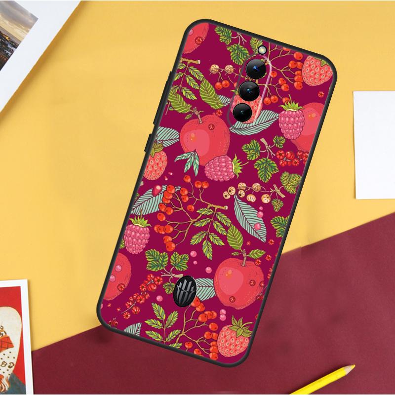 Avocado Pear Papaya Pomegranate Case For ZTE Nubia Red Magic 11 Pro 9 8 8S 9S 10S 10 Pro Plus 6R 6 7 6S 7S Pro 10 Air Cover