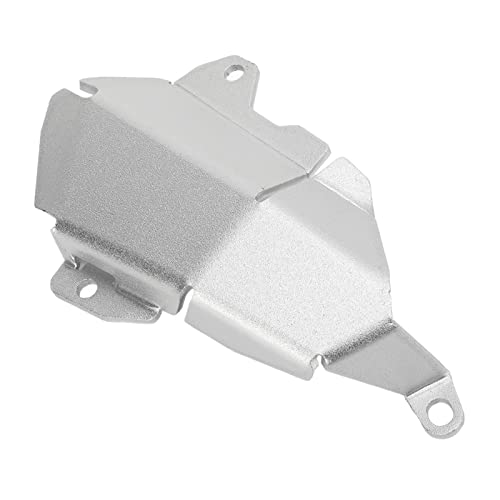 Motorrad Wasserpumpendeckel Motorrad Wasserpumpen Schutzabdeckung Aluminiumlegierung Ersatz für Tenere 700 XTZ700 (Silber)