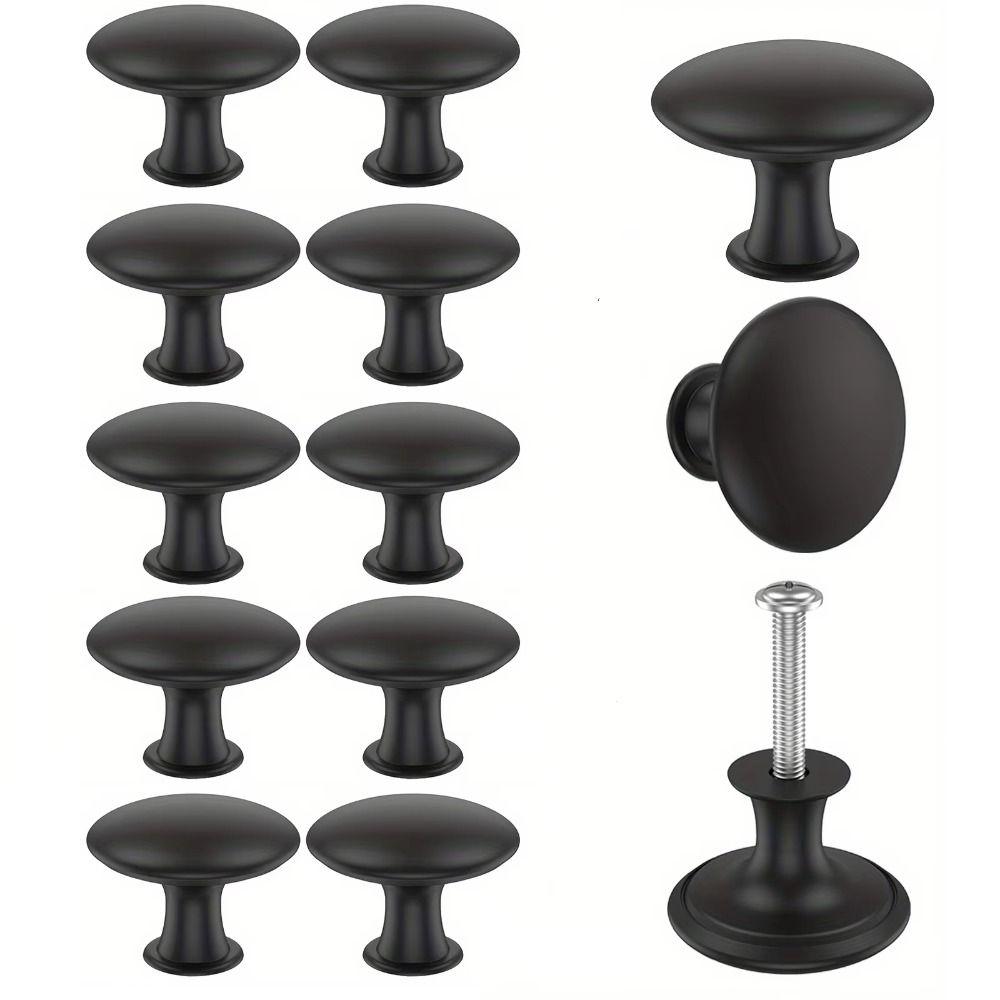 Zinc Zinc Zinc Alloy Mushroom Cabinet Handles Round Drawer Pulls Furniture Hardware Children's Room
