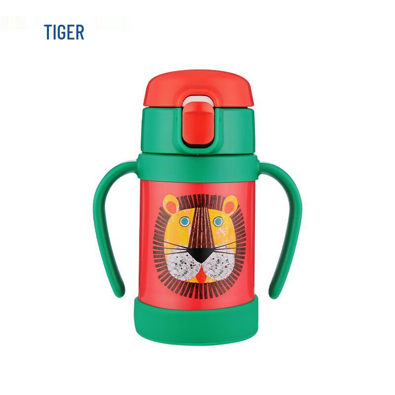 Tiger Детская термо-кружка с трубочкой  Маленький лев