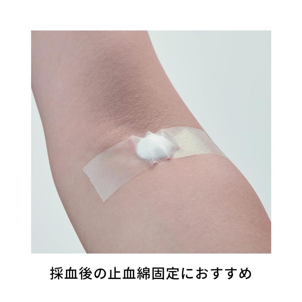 Solventum Transpore Surgical Tape Translucent Plastic Medical Tape 25mm X 9.1m 1 Roll 1527EP-1 for First Aid, Gauze & Bandage Securing