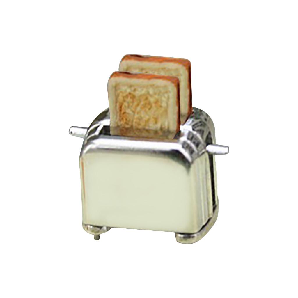 1:12 /1:6 Dollhouse Miniature Scene Model Bread Machine Pretend Play Toy