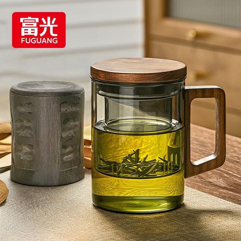 Fuguang Tea Infuser Glass Mug