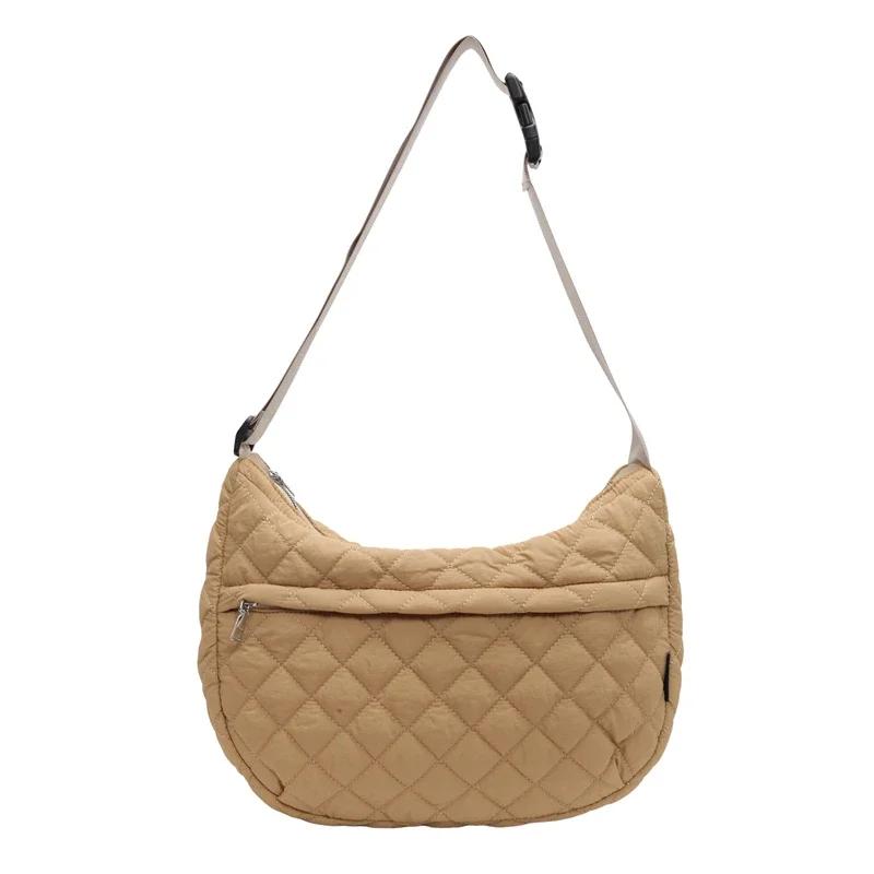 New Large Capacity Nyl Youth Tote Bag for Women Autumn and Winter 2026 High Quality Commuting Dumpling Crossbody Bag for Women