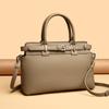 Luxury Large Capacity Cowhide Women's Capacity Shoulder Bag Retro Genuine Leather Female Handbags Purses Designer Women Tote Bag