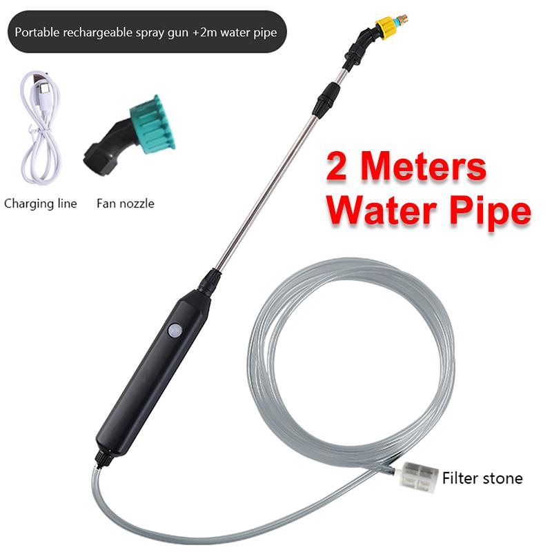 1L/2L Cordless Electric Garden Sprayer Watering Can 2000mA USB Rechargable Automatic Atomizer Plant Mister Spray Bottle