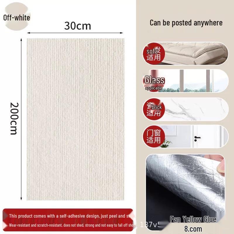 Durable Cat Scratcher Pad & Wall Sticker: Multi-Functional Cat Scratch Mat for Climbing and Sofa Protection