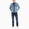 Levis Denim Jacket With Collar Men Jackets Light-Denim-Blue 72334-0351