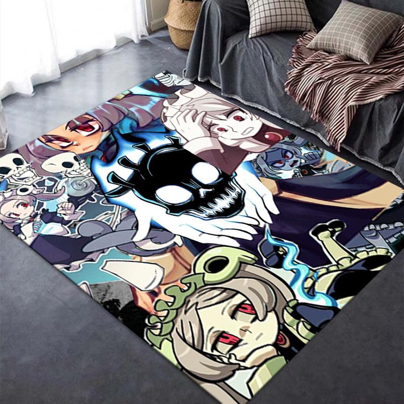 2025 New Skullgirls Carpet Rug for Living Room Bedroom Home Sofa Decoration,Kids Play Non-slip Floor Mat165