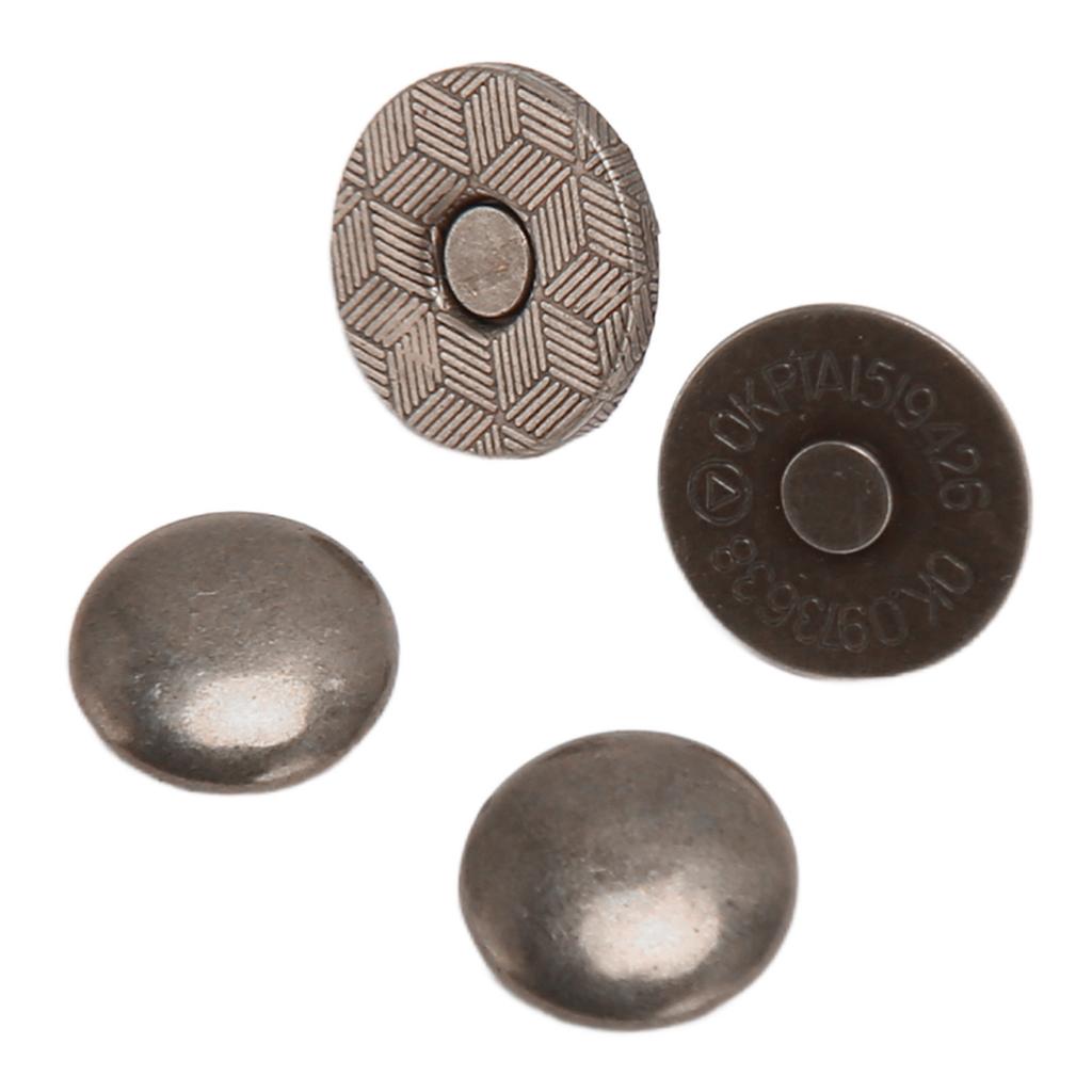 50 Set Magnetic Bag Clasps High Hardness Alloy Smoothing sy   Widely Used Magnet Buttons for Clothes