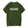 Falling in Reverse Logo T Shirt  Cotton Black Men S to 5XL NB1609 vintage Washed Unisex Stylish Top For Everyday Wear Casual