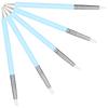 5pcs Silicone Clay Sculpture Pen Ball Styluses Nail Art Dotting Tool Pottery Brushes Pen