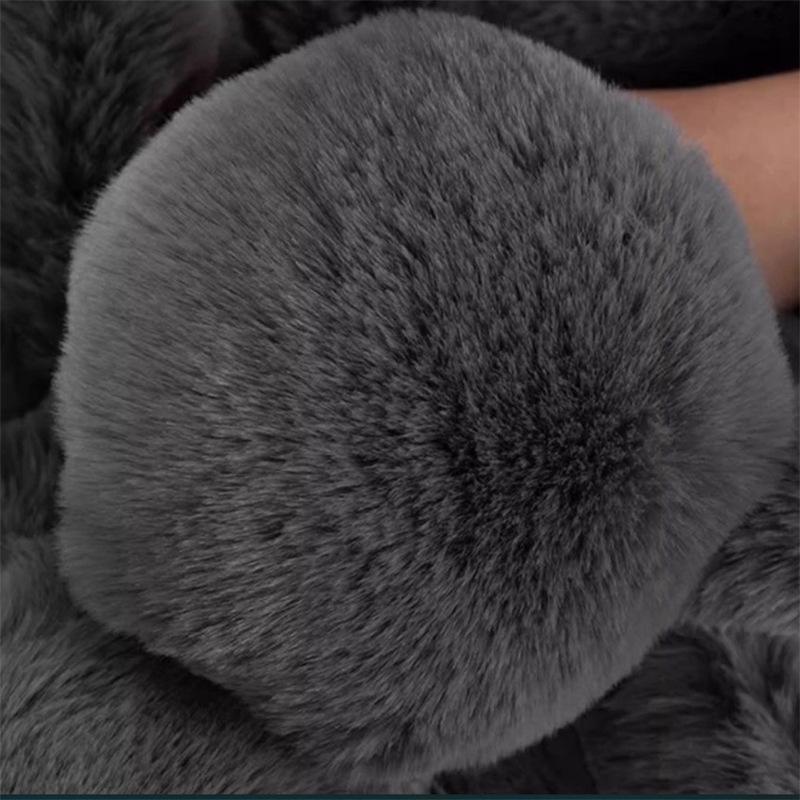 

Ковер из искусственного меха кролика Bubble Velvet – толстый пух для гостиной, спальни и татами, идеально подходит для осени и зимы.