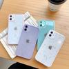 Epoxy Glitter Mobile Phone Case Is Suitable For Iphone16Promax Transparent Solid Color Apple 15/14/Xsmax/17.