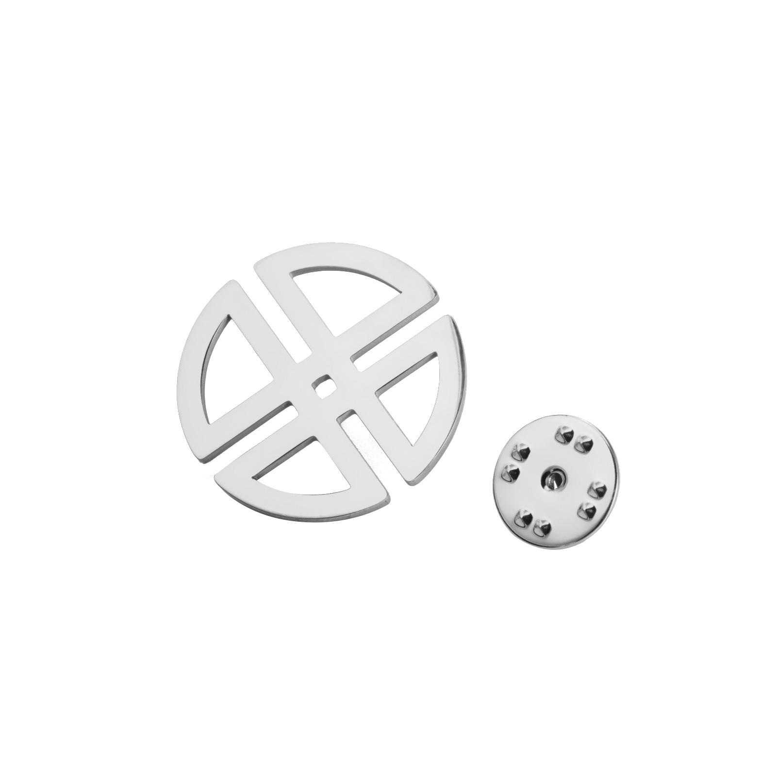 

LIKGREAT Vintage Warrior Brooch Celtics Shield Knot Pin Stainless Steel Pagan Amulet Jewelry Birthday Festival Gift Wholesale