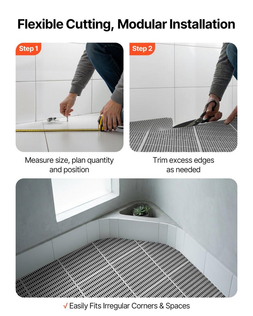 Afvoer Mat, 90 x 1500 cm, PVC Antislip Commerciële Vloermat, Natte Ruimte Water Afvoer Spatmat Holle Deurmat Rol, voor Buiten Binnen Restaurant