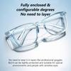 Upgrade Anti Blue Light Glasses For Men Women Transparent Sand-proof Anti-shock Biking Safe Goggles Blue Blocking ProtectEyewear