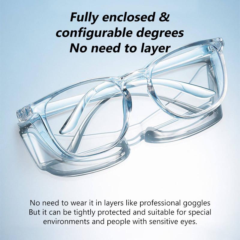 Upgrade Anti Blue Light Glasses For Men Women Transparent Sand-proof Anti-shock Biking Safe Goggles Blue Blocking ProtectEyewear
