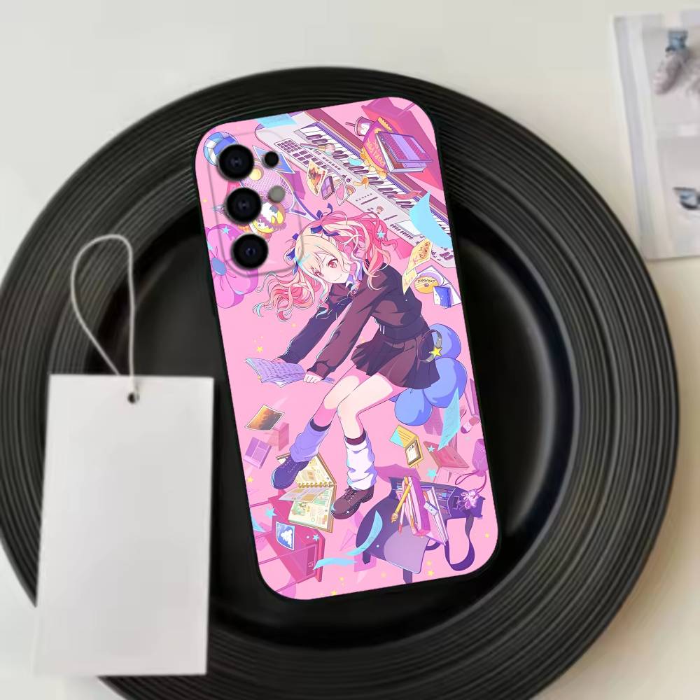 Tenma Saki   Phone Case Black Silicone Soft For Samsung S25,S24,S21,S22,S23,S30,Ultra,S20,Plus,Fe,Lite