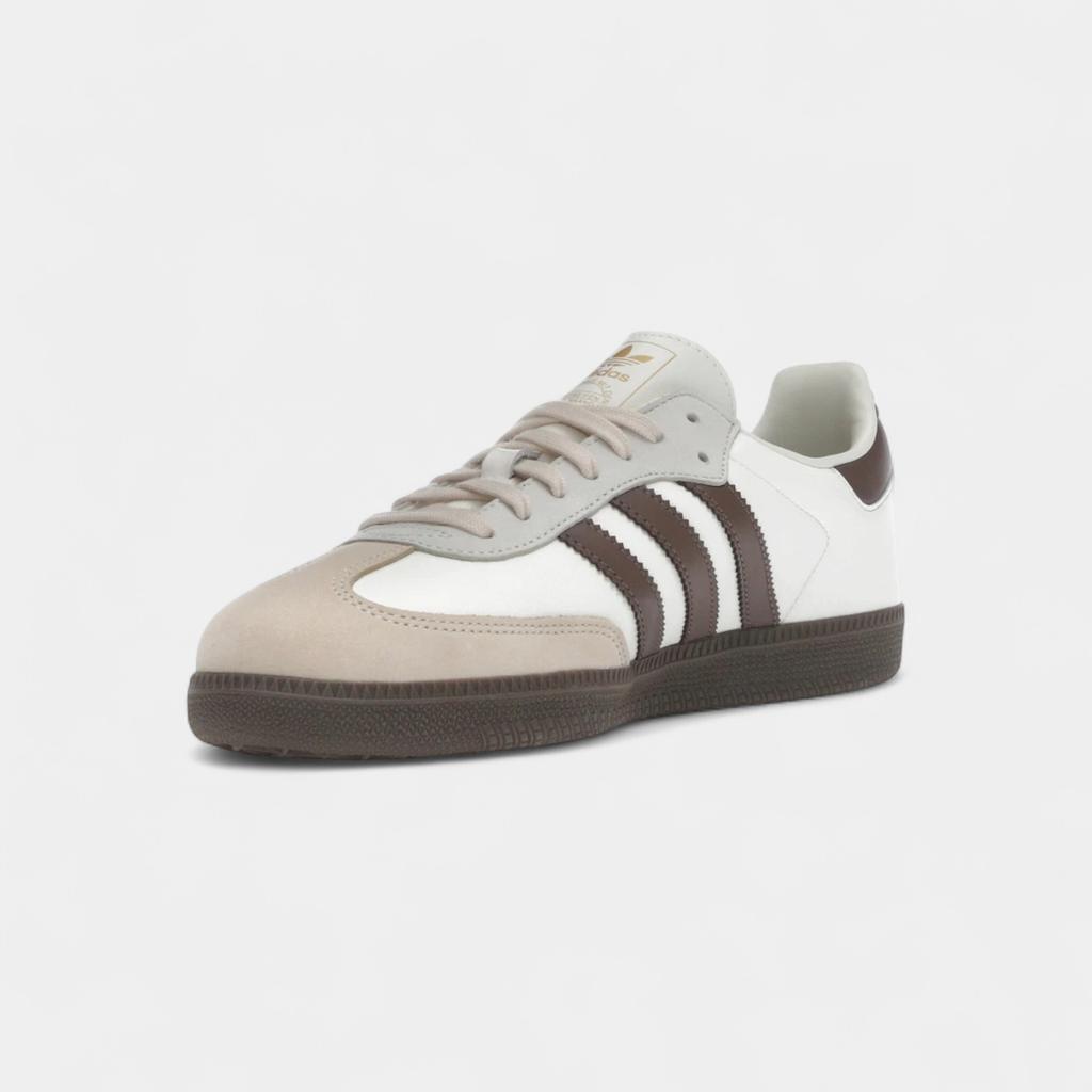 Adidas Samba OG Off White Earth Strata Gum (Women's)