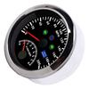 85mm 0‑200MPH GPS Speedometer 0‑8000rpm Tachometer Gauge Overspeed Alarm LCD Red Backlight for Car BoatBlack