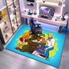 Halloween Cartoon Comedy Adventure Movie Scooby-Doo Carpet Is Suitable for Living Room and Bedroom Doormats Office Balcony Decorative Carpet V7