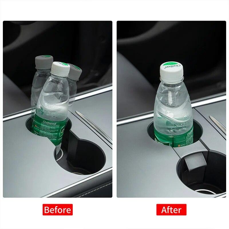 Для Tesla model 3 2021-2023 2024/model y ограничитель чашки воды с центральным управлением — фото 5