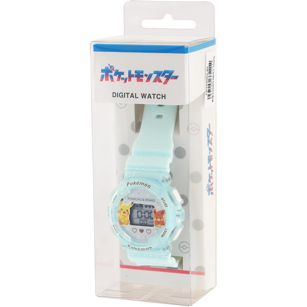 Sun Flame J-AXIS Digital Watch with EL Backlight, Calendar, Stopwatch for Kids Unisex Blue