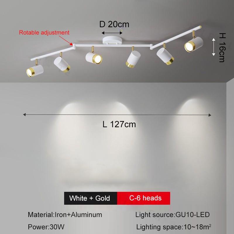 Home Living Room Decoration LED Background Lamp Simple Shop Restaurant Lighting LED Spotlight Modern Ceiling Spot Light
